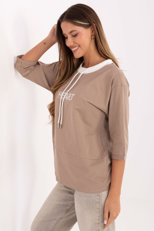 Palaidinė tamsiai smėlio spalvos