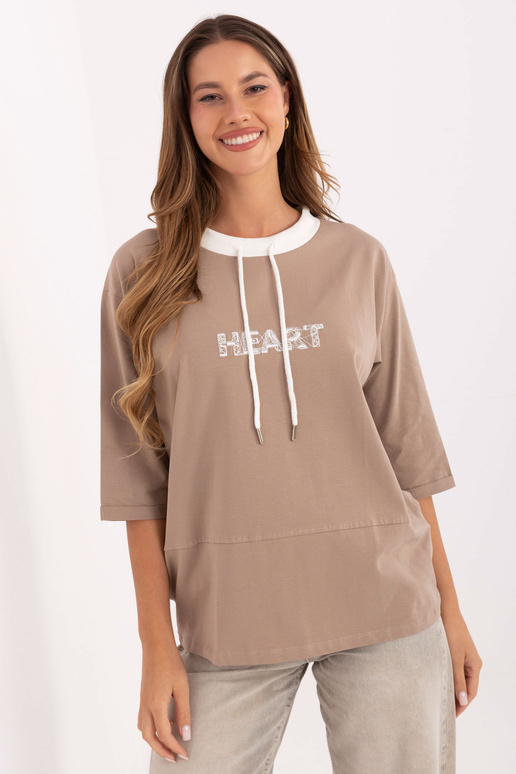 Palaidinė tamsiai smėlio spalvos