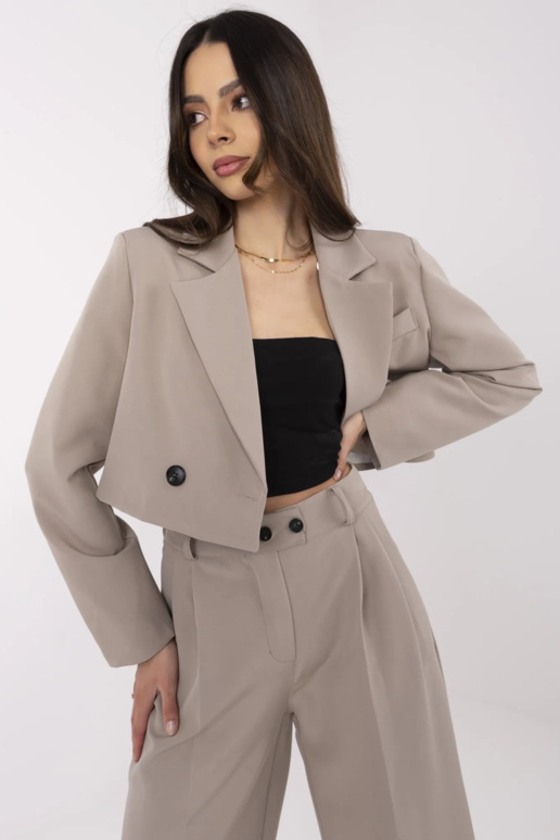 Tamsiai smėlinis komplektas