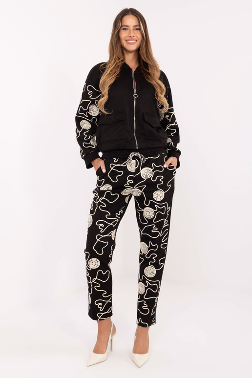 Komplektas juodos spalvos