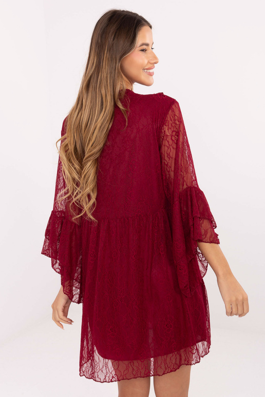 Suknelė burgundiškos spalvos