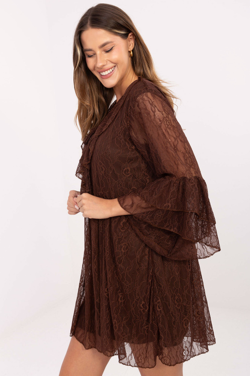 Suknelė rudos spalvos