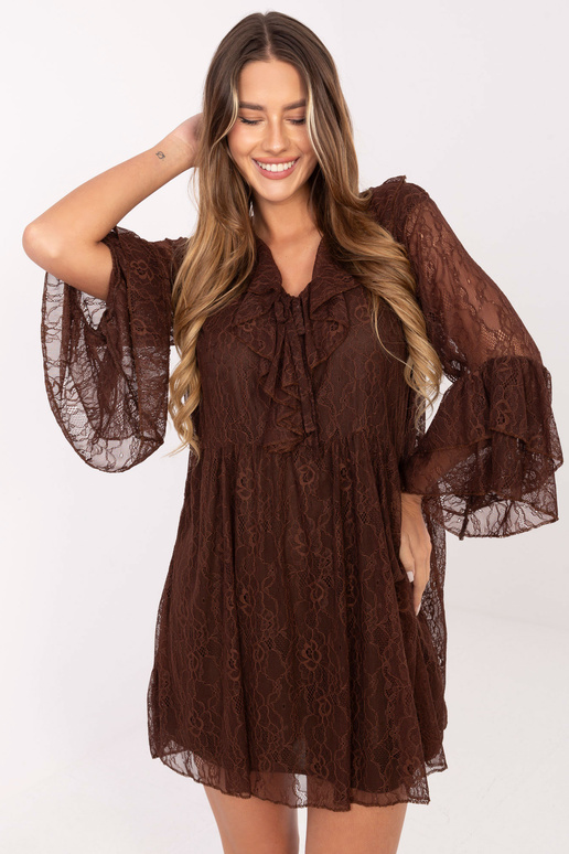 Suknelė rudos spalvos