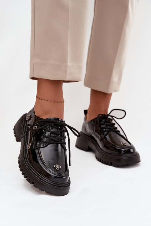 su lako efektu   batai  Z Przypinkami Artiker 57C0333 Juodos spalvos