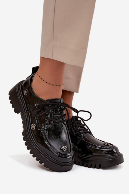 su lako efektu   batai  Z Przypinkami Artiker 57C0333 Juodos spalvos