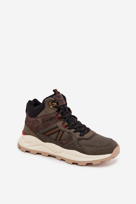 žygio batai  WRANGLER WEST MEN MID 20253027 chaki spalvos