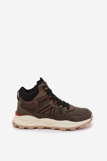žygio batai  WRANGLER WEST MEN MID 20253027 chaki spalvos 2
