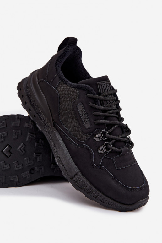 sportiniai bateliai  pašiltinti SS174411 HI-POLY SYSTEM Juodos spalvos sportiniai bateliai  pašiltinti SS174411 HI-POLY SYSTEM Juodos spalvos