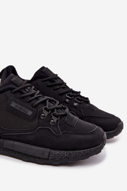 sportiniai bateliai  pašiltinti SS174411 HI-POLY SYSTEM Juodos spalvos sportiniai bateliai  pašiltinti SS174411 HI-POLY SYSTEM Juodos spalvos