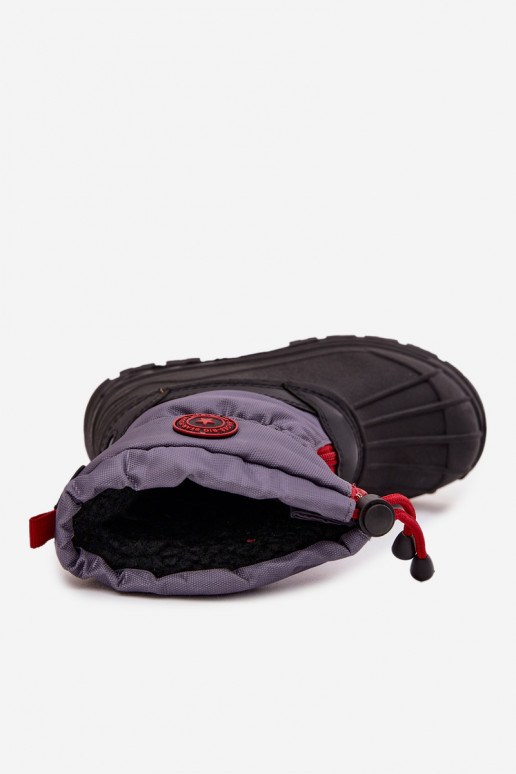 Vaikiški sniego batai  Big Star SS374031 pilka-Juodos spalvos