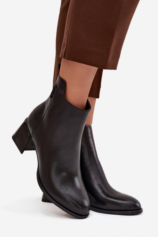 Moterišk aulinukai su kulniukais pašiltinti Juodos spalvos Nolivra