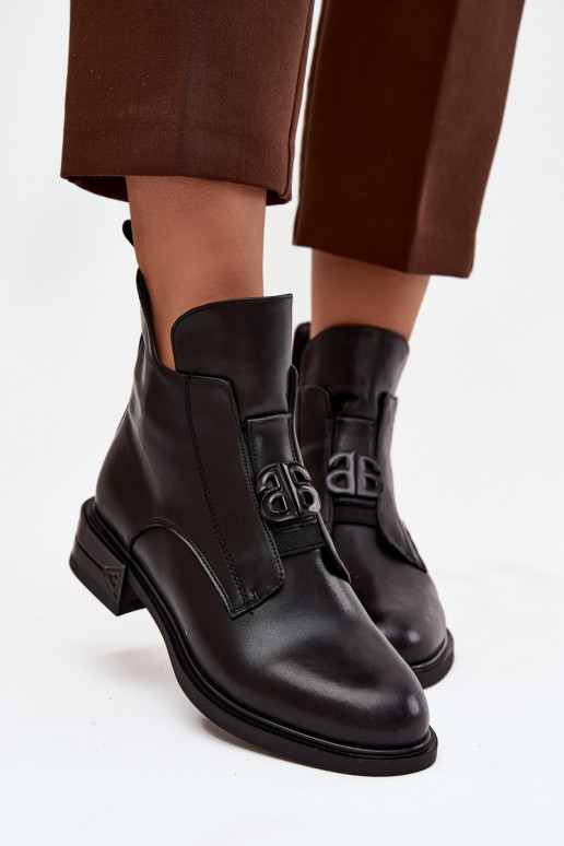 pašiltinti Aulinukai   Detalem Juodos spalvos Briselda