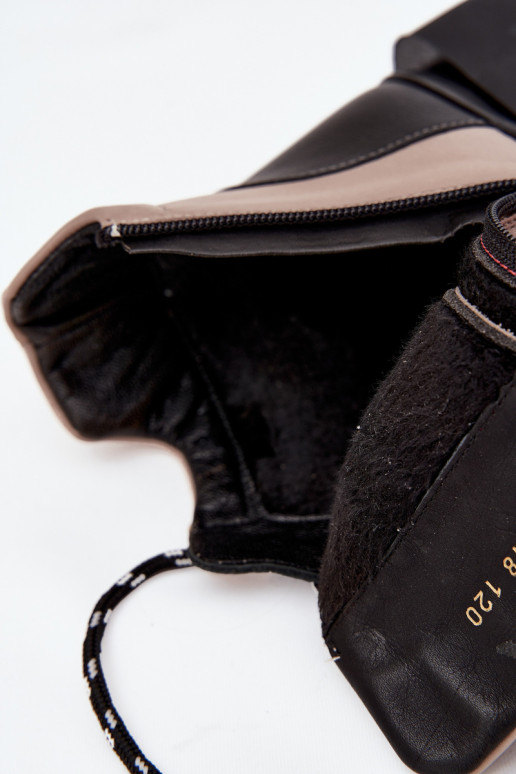 Aulinukai  su platforma pašiltinti Artiker 55C0884 smėlio spalvos Aulinukai  su platforma pašiltinti Artiker 55C0884 smėlio spalvos