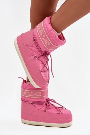sniego batai  su stilingomis detalėmis O'NEILL LISA WOMEN HIGH 90253012.01U rožinės spalvos