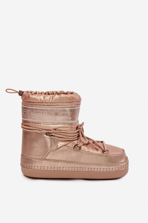 sniego batai  su stilingomis detalėmis O'NEILL LISA WOMEN HIGH 90253012.99U aukso spalvos