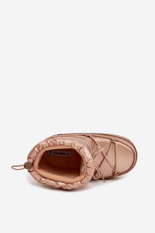 sniego batai  su stilingomis detalėmis O'NEILL LISA WOMEN HIGH 90253012.99U aukso spalvos