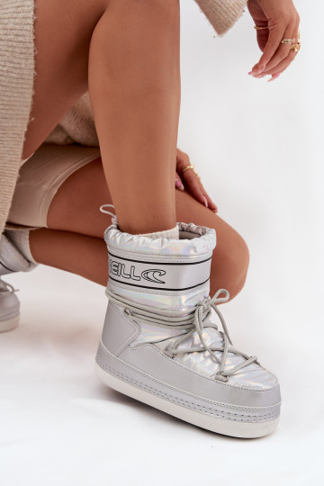 sniego batai  su stilingomis detalėmis O'NEILL LISA WOMEN HIGH 90253012.99S sidabro spalvos