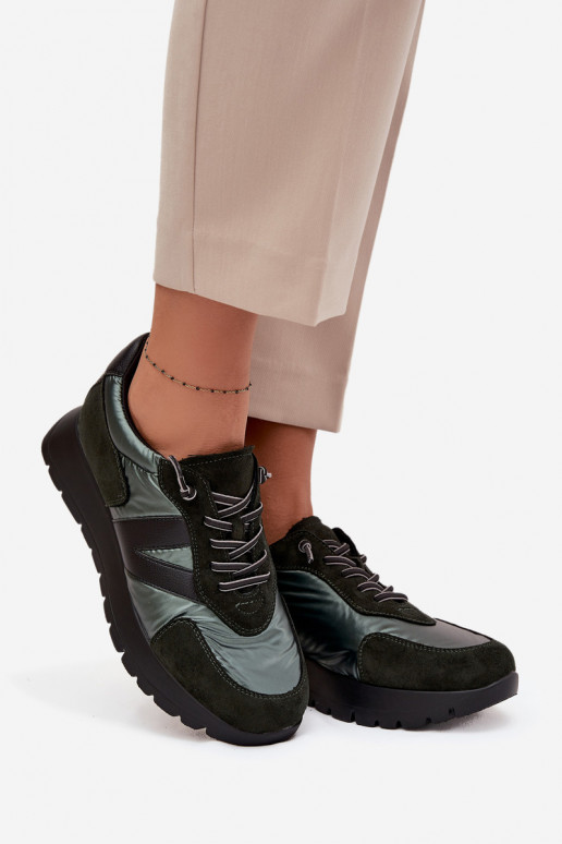  modelio batai  su platforma Vinceza 58561 chaki spalvos