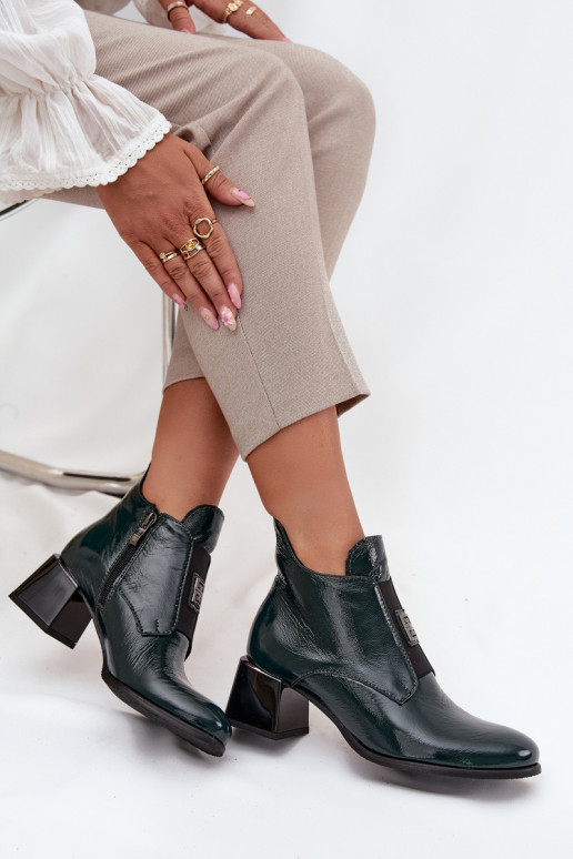   su lako efektu Aulinukai   Detalem pašiltinti Zazoo 60560 chaki spalvos