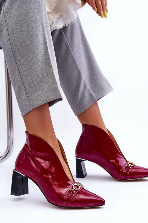 Aulinukai su kulniukais  05262-15 rožinės spalvos