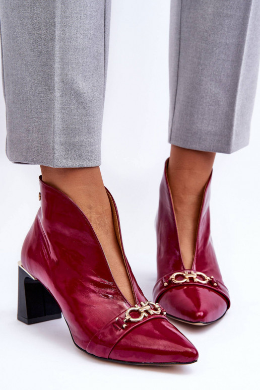 Aulinukai su kulniukais  05262-15 rožinės spalvos