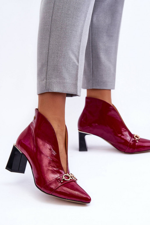 Aulinukai su kulniukais  05262-15 rožinės spalvos