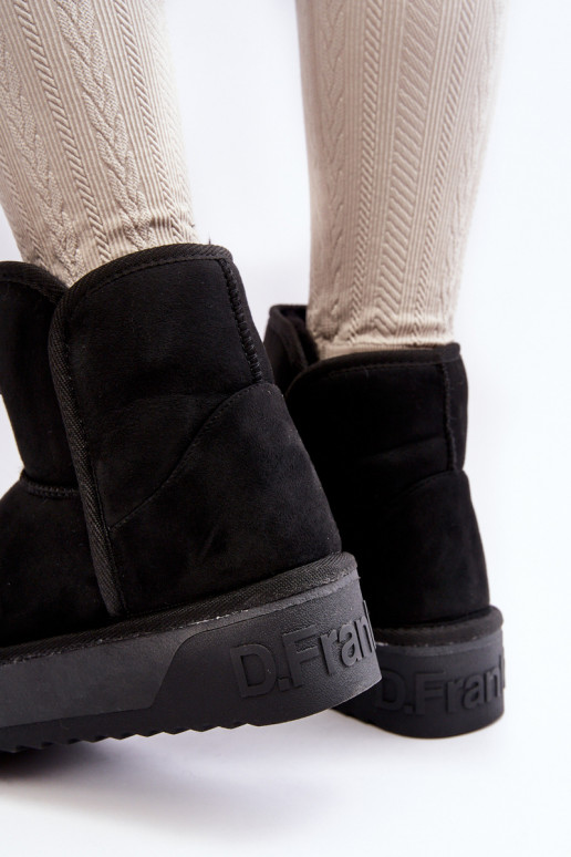  atsparūs vandeniui sniego batai su platforma D.Franklin DFSH371004 Juodos spalvos