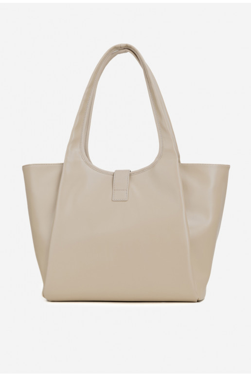 Rankinė Pirkėjaska su sagtimis NOBO BAG6010-015 Ryškiaismėlio spalvos Rankinė Pirkėjaska su sagtimis NOBO BAG6010-015 Ryškiaismėlio spalvos