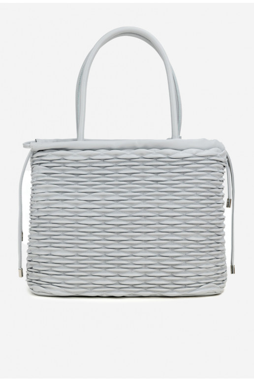 Pirkinių krepšio tipo rankinė NOBO BAG5940-M19 pilka