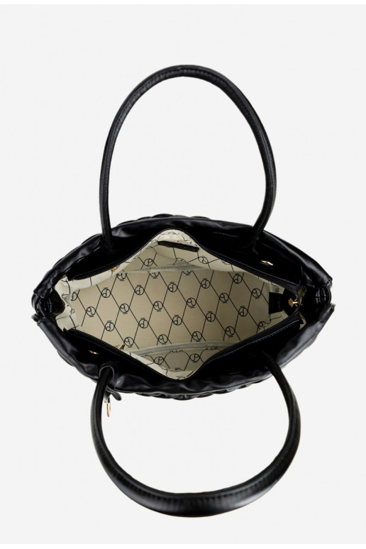 Pirkinių krepšio tipo rankinė NOBO BAG5940-020 juoda