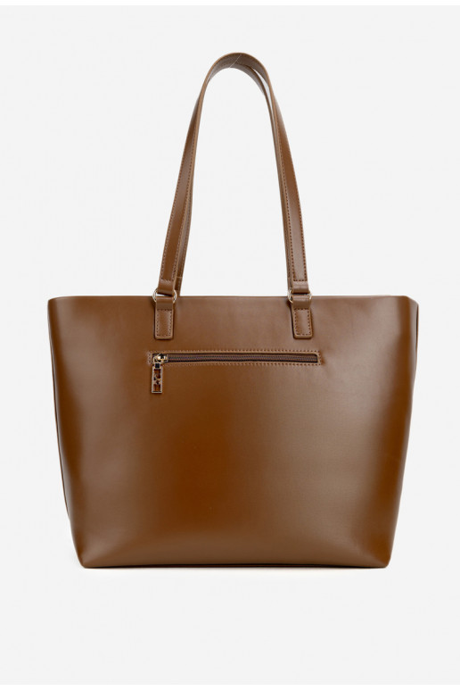 Rankinė Pirkėjaska Gyvūnų raštas NOBO BAG5740-M17 ruda