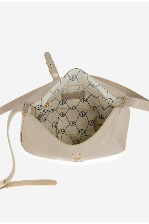 Rankinė Paštininkė NOBO BAG5780-M15 dramblio kaulo spalvos