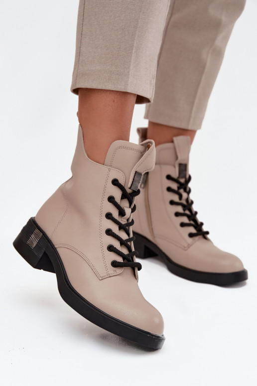 Aulinukai  žemu kulniuku Vinceza 66818 smėlio spalvos