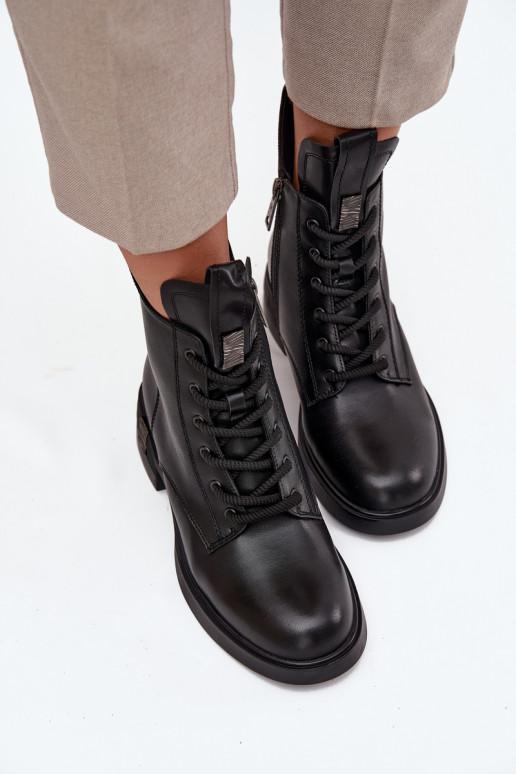 Aulinukai  žemu kulniuku Vinceza 66818 Juodos spalvos