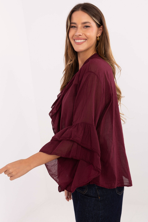 Marškiniai burgundiški