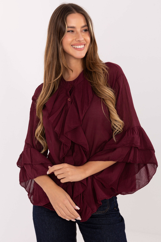 Marškiniai burgundiški