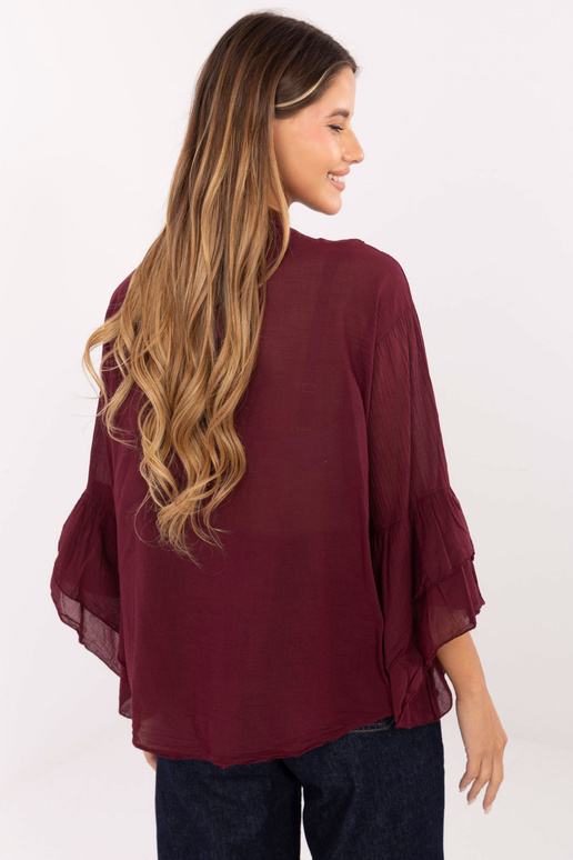 Marškiniai burgundiški