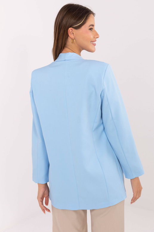 Šviesiai mėlynas švarkas