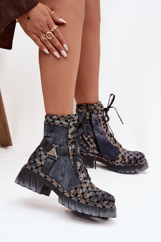 Aulinukai auliniai batai   07072-03 įvairių spalvų