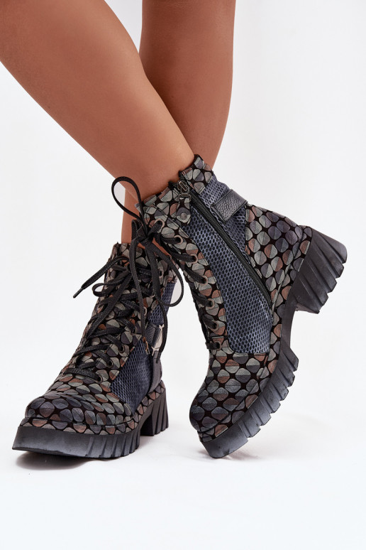 Aulinukai auliniai batai   07072-03 įvairių spalvų