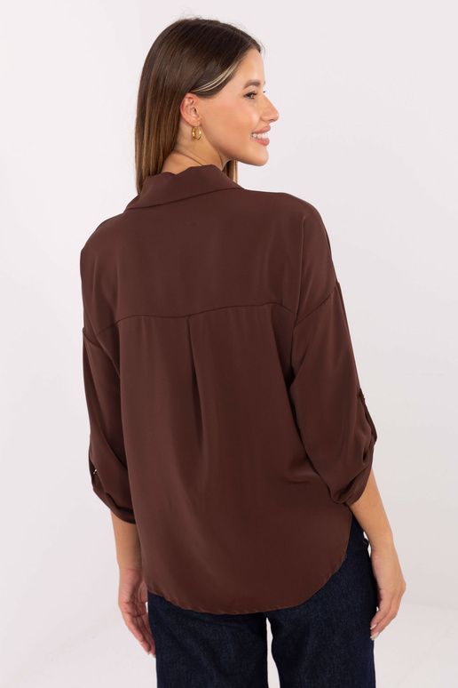 Marškiniai - tamsiai rudi