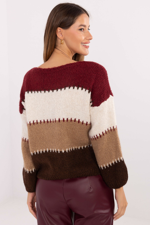 Burgundinis megztinis