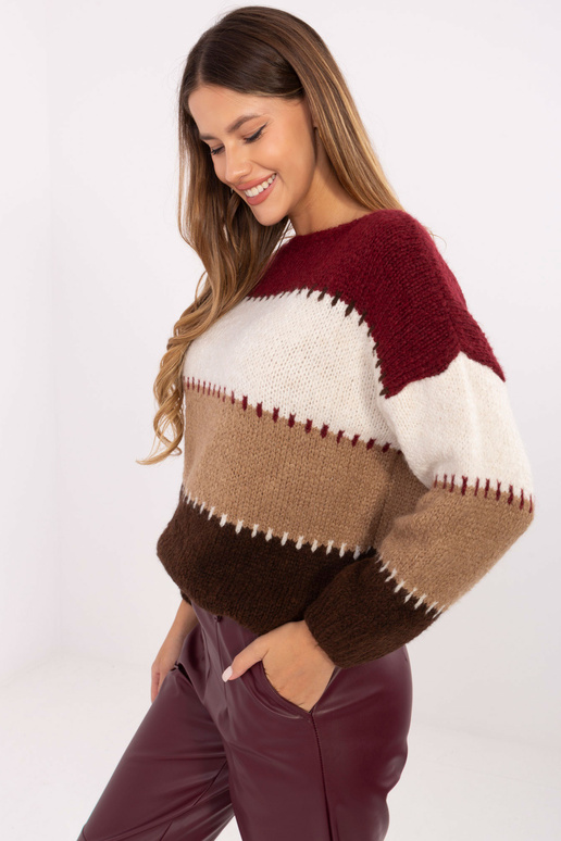 Burgundinis megztinis