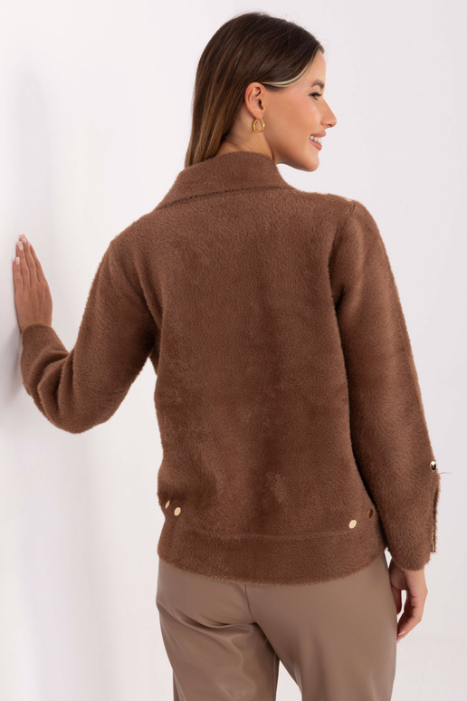 Šviesiai rudas striukė