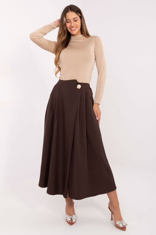 Tamsiai rudas sijonas