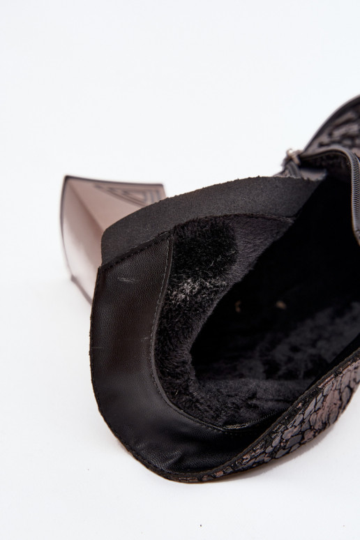   Moteriški aulinukai D&A CR52-679 Juodos spalvos