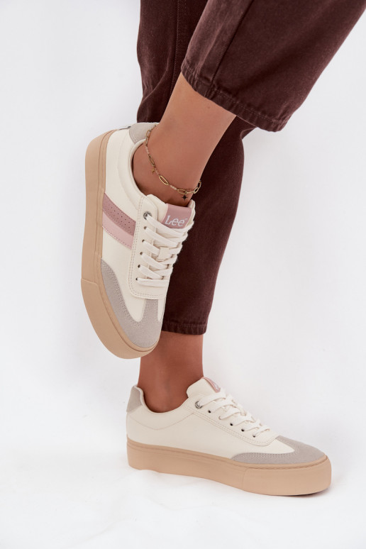  modelio batai  LEE AILANI WOMEN LOW 50253004.02A Zgaszona Biel