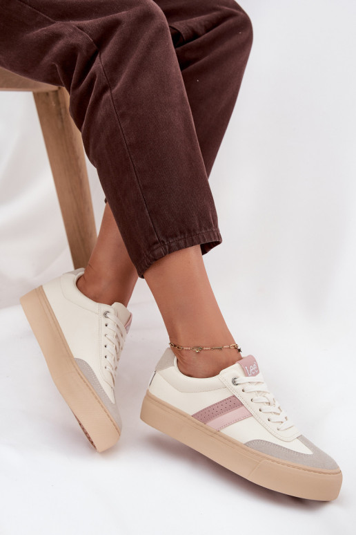  modelio batai  LEE AILANI WOMEN LOW 50253004.02A Zgaszona Biel