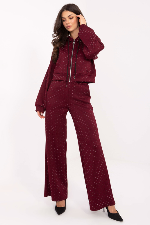 Bordo spalvos komplektas