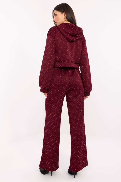 Bordo spalvos komplektas